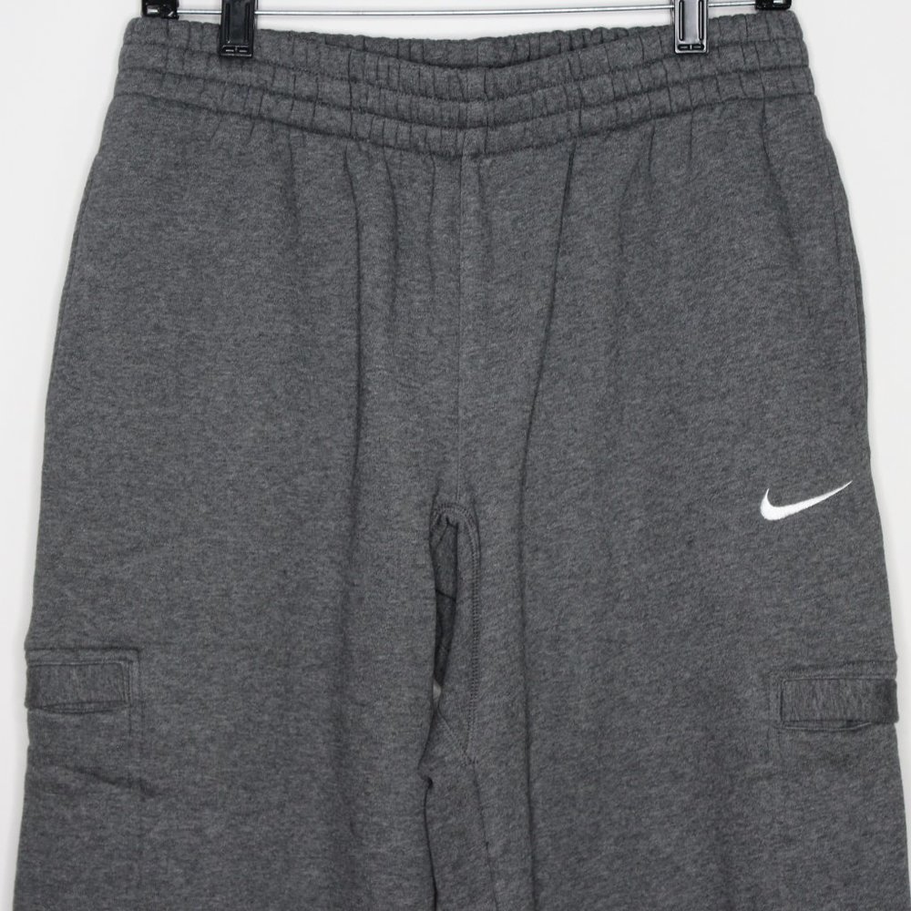 Nike Mens Medium 30 Gray Cargo Sweatpants E421 - Picture 2 of 6
